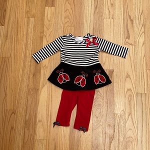 Bonnie Baby Lady Bug Outfit